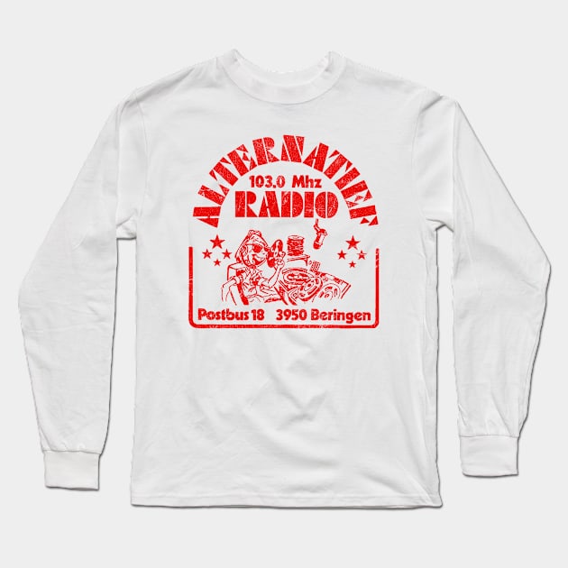 Radio Alternatief Beringen, Belgium Long Sleeve T-Shirt by CultOfRomance